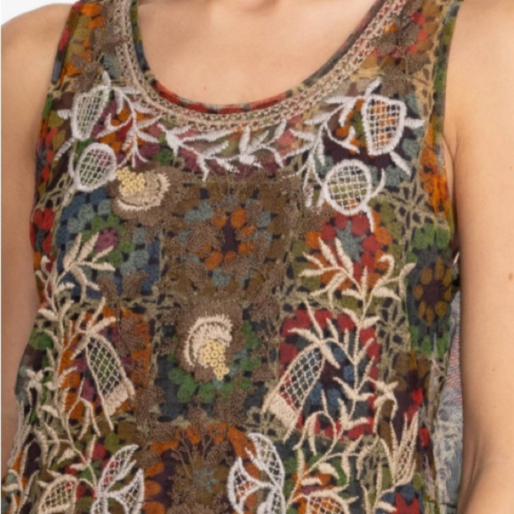 Johnny Was Bitola Mesh Dress. New with tags. - Picture 6 of 12